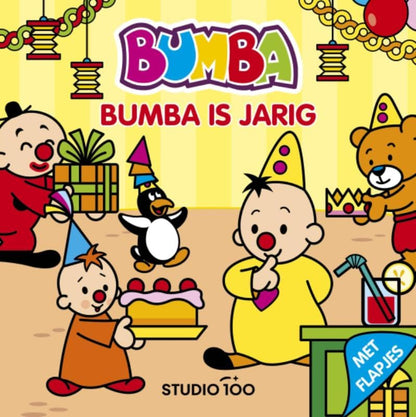 Studio 100 - Bumba Kartonboek met Flapjes - Bumba is jarig