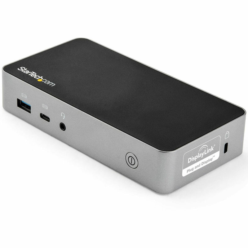 StarTech.com USB-C Dock - Dual Monitor 1080p HDMI Laptop Docking Station - 65W Power Delivery - 1x USB-C, 3x USB-A, Ethernet - Dual Video Display USB 3.1 Gen 1 Type-C Dock - Mac & Windows (DK30CHHPD)