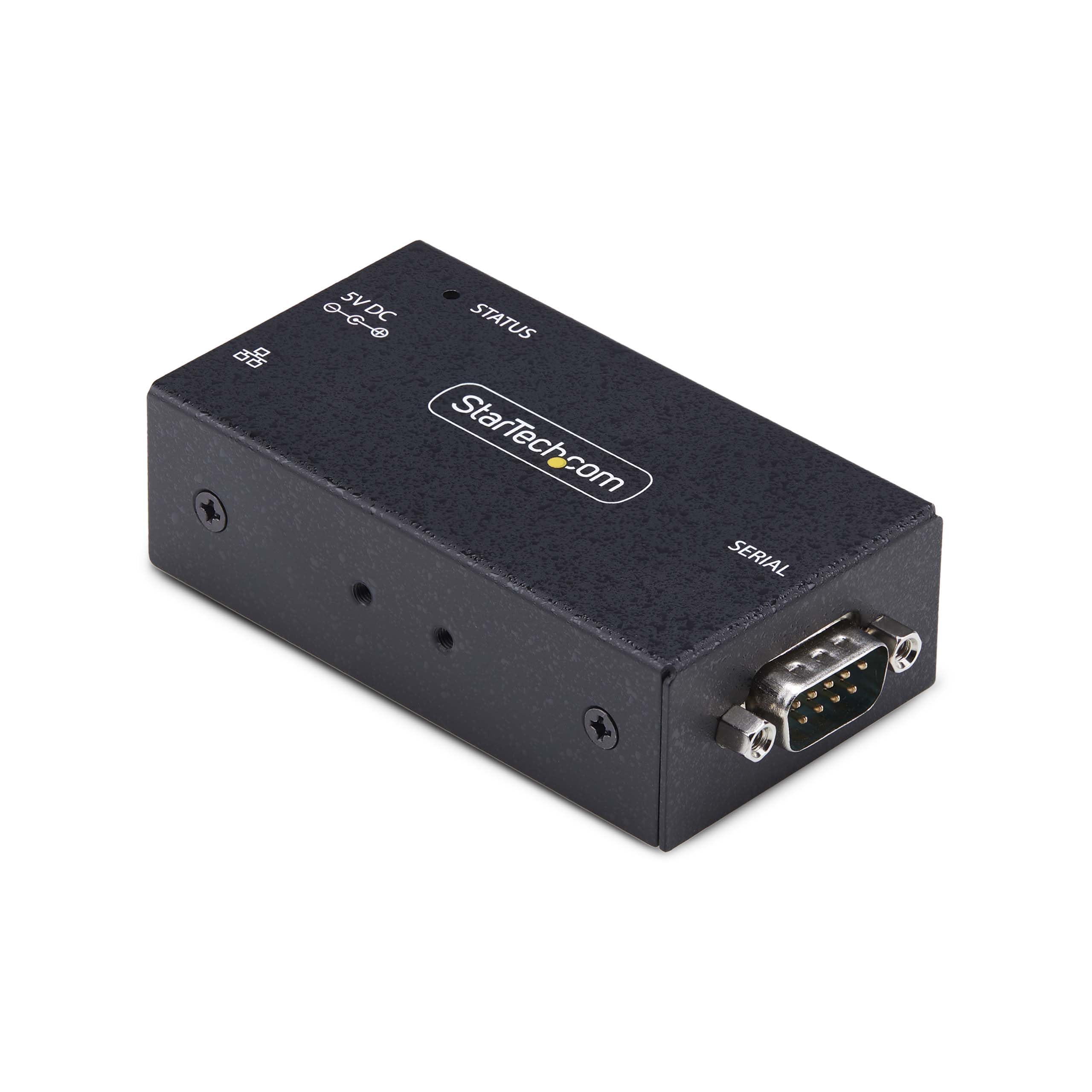 StarTech.com Adattatore da seriale a Ethernet a 1 porta, server di dispositivi seriali IP RS232 remoti, da LAN a DB9, TAA