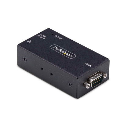 StarTech.com Adattatore da seriale a Ethernet a 1 porta, server di dispositivi seriali IP RS232 remoti, da LAN a DB9, TAA