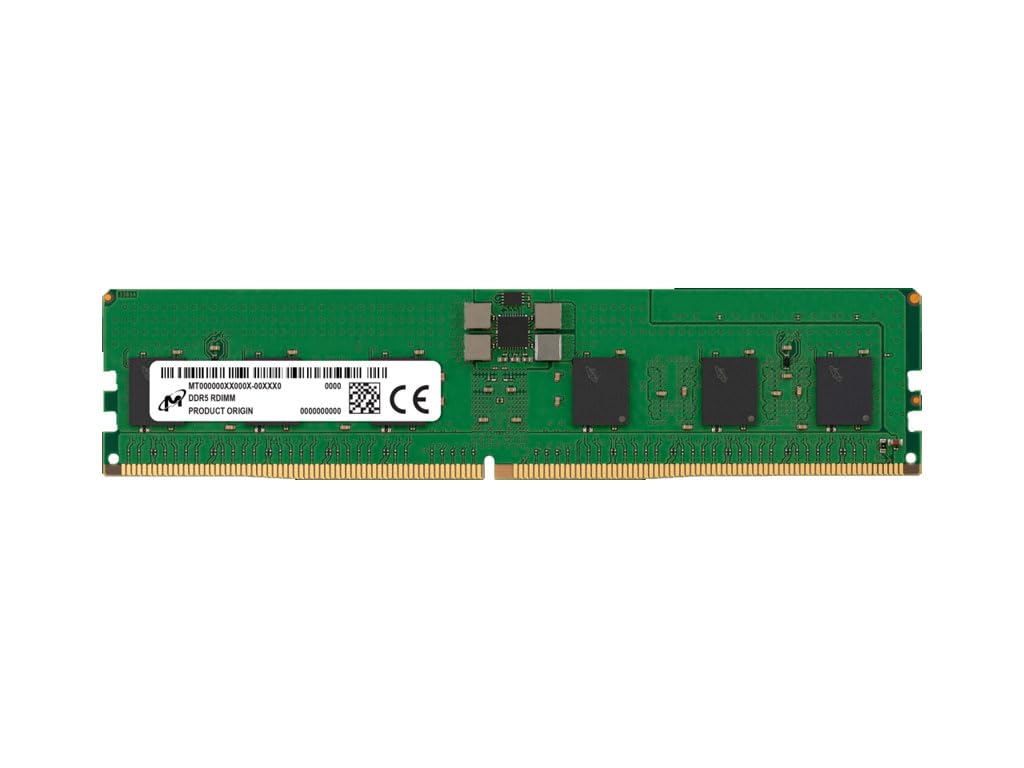 Micron - DDR5 - Module - 16 GB - DIMM 288-PIN - 5600 MHz / PC5-44800 - CL46 - Registered
