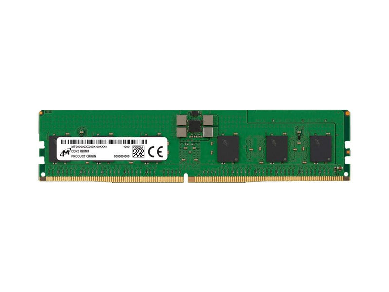 Micron - DDR5 - Module - 16 GB - DIMM 288-PIN - 5600 MHz / PC5-44800 - CL46 - Registered