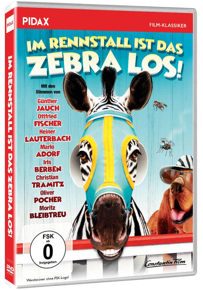 Im Rennstall ist das Zebra los! (Racing Stripes) / Liebenswert-witzige Kultkomödie im Stil von "Ein Schweinchen namens Babe" (Pidax Film-Klassiker
