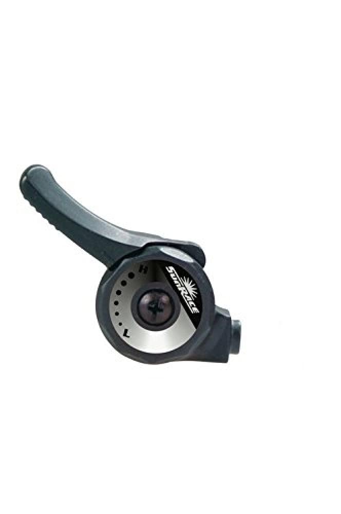SunRace Slm2t Thumb Shifter Right 5-Speed, with Casing Schalthebel, bunt, ESTANDAR