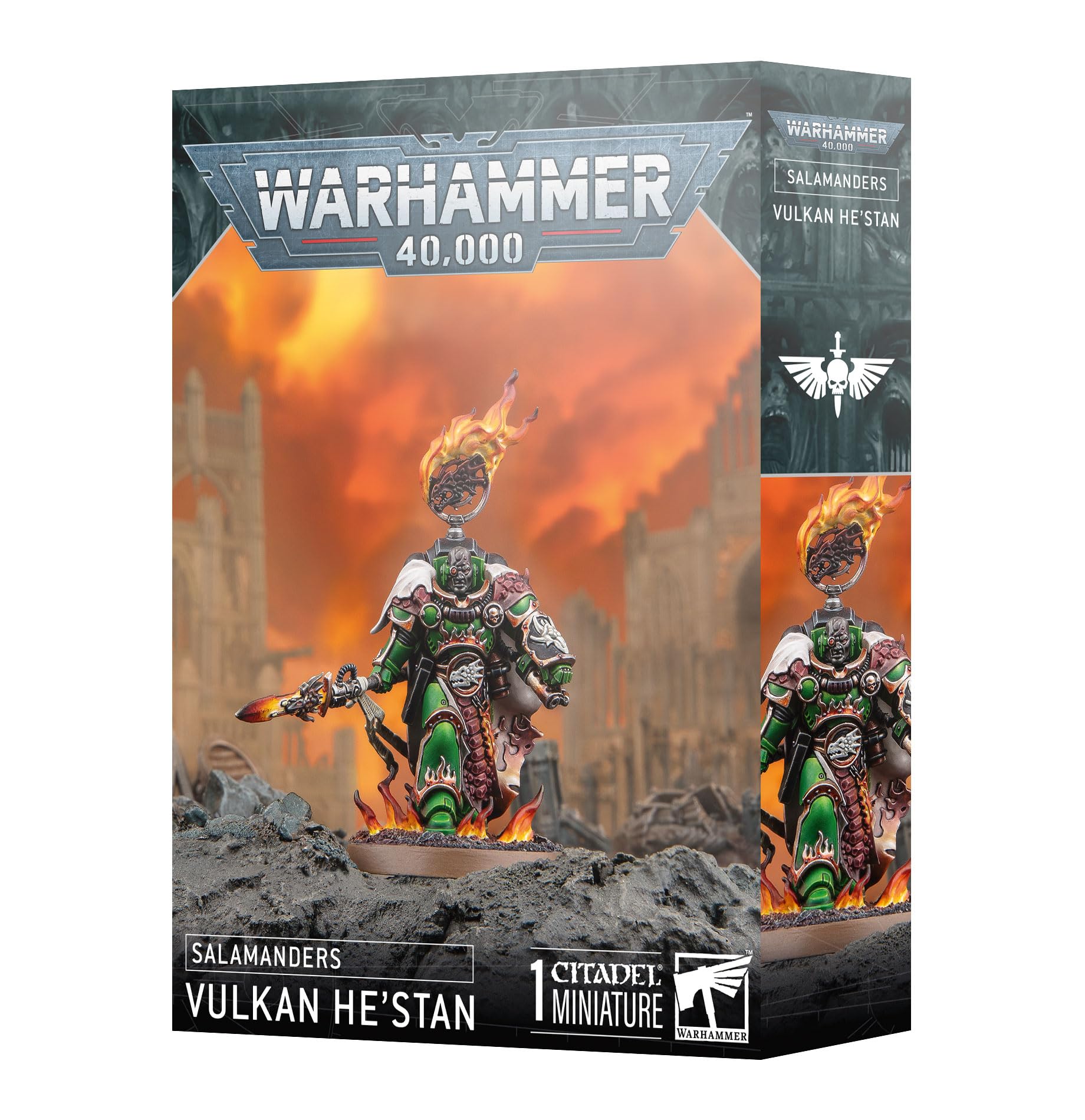 Games Workshop - Warhammer 40,000 - Salamanders: Vulkan He`stan (Hestan
