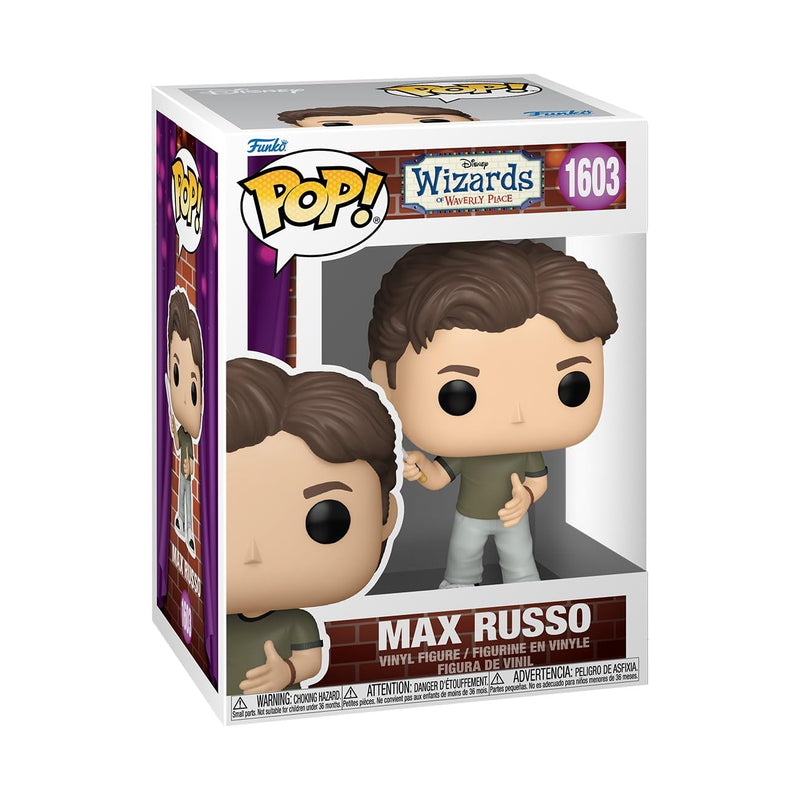 Funko Pop! Disney: Wizards Of Waverly Place - Max Russo - Figura in Vinile da Collezione - Idea Regalo - Merchandising Ufficiale - Giocattoli per Bambini e Adulti - Movies Fans