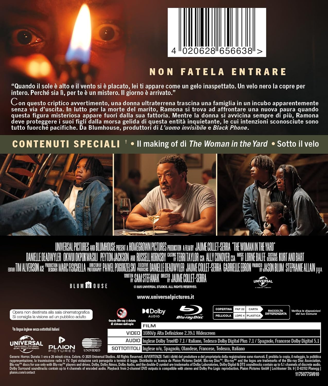 Woman In The Yard (The) - (Italian Import)