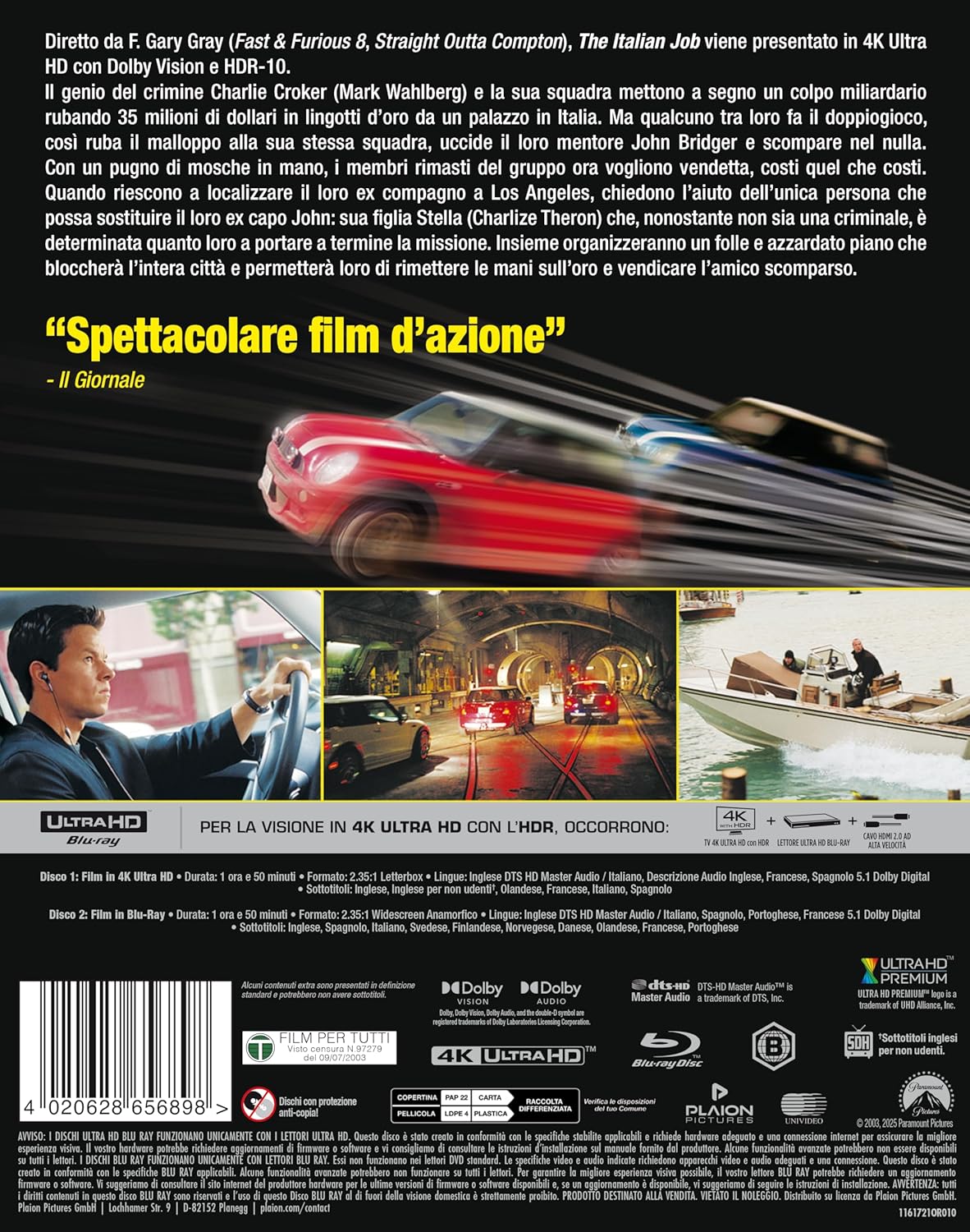 The Italian Job (4K UHD