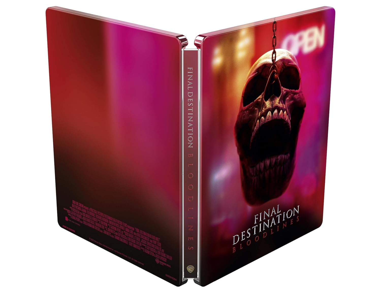 FINAL DESTINATION BLOODLINES Steelbook 1 'Teaser' (4K Ultra HD + Blu-ray