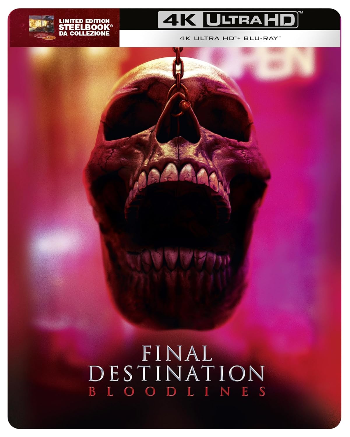 FINAL DESTINATION BLOODLINES Steelbook 1 'Teaser' (4K Ultra HD + Blu-ray