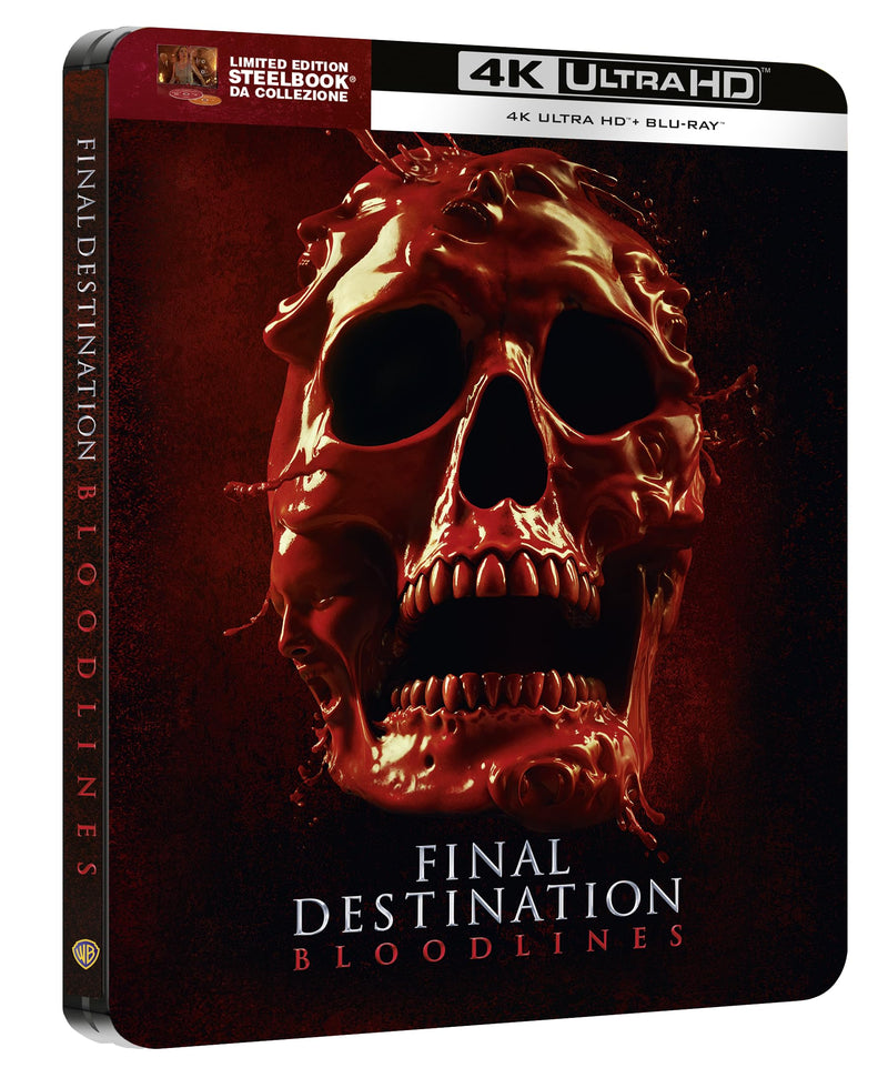 FINAL DESTINATION BLOODLINES Steelbook 3 'Alt Skull' (4K Ultra HD + Blu-ray