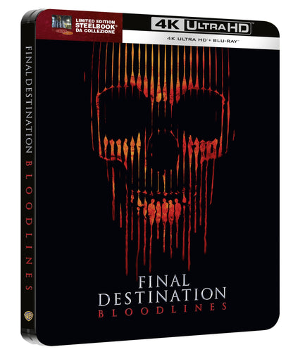 FINAL DESTINATION BLOODLINES Steelbook 2 'Bus Shelter Skull' (4K Ultra HD + Blu-ray