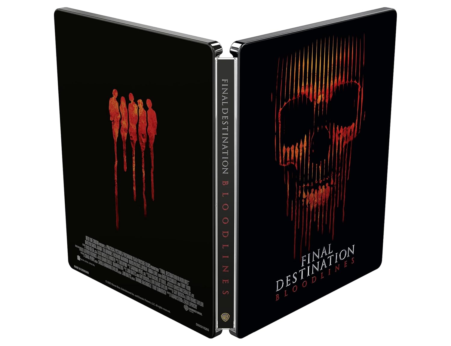 FINAL DESTINATION BLOODLINES Steelbook 2 'Bus Shelter Skull' (4K Ultra HD + Blu-ray