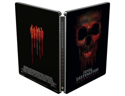 FINAL DESTINATION BLOODLINES Steelbook 2 'Bus Shelter Skull' (4K Ultra HD + Blu-ray