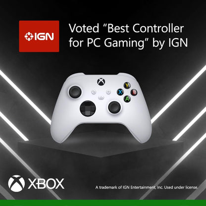 Xbox Wireless Controller – Robot White Series X|S, One, and Windows Devices