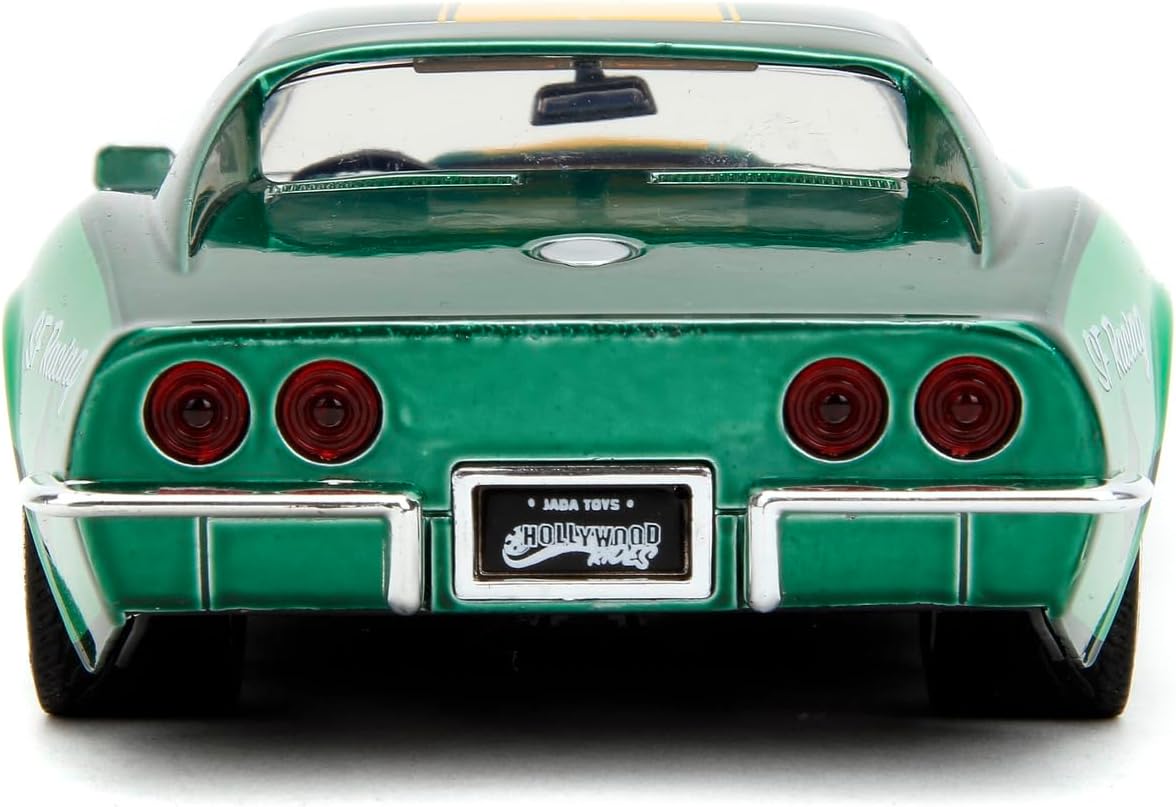 Jada - Street Fighter II, Cammy Chevrolet 1969 Corvette, Scala 1:24, Metallo, Rotelle, Apertura delle porte e Figura di Cammy (253255061