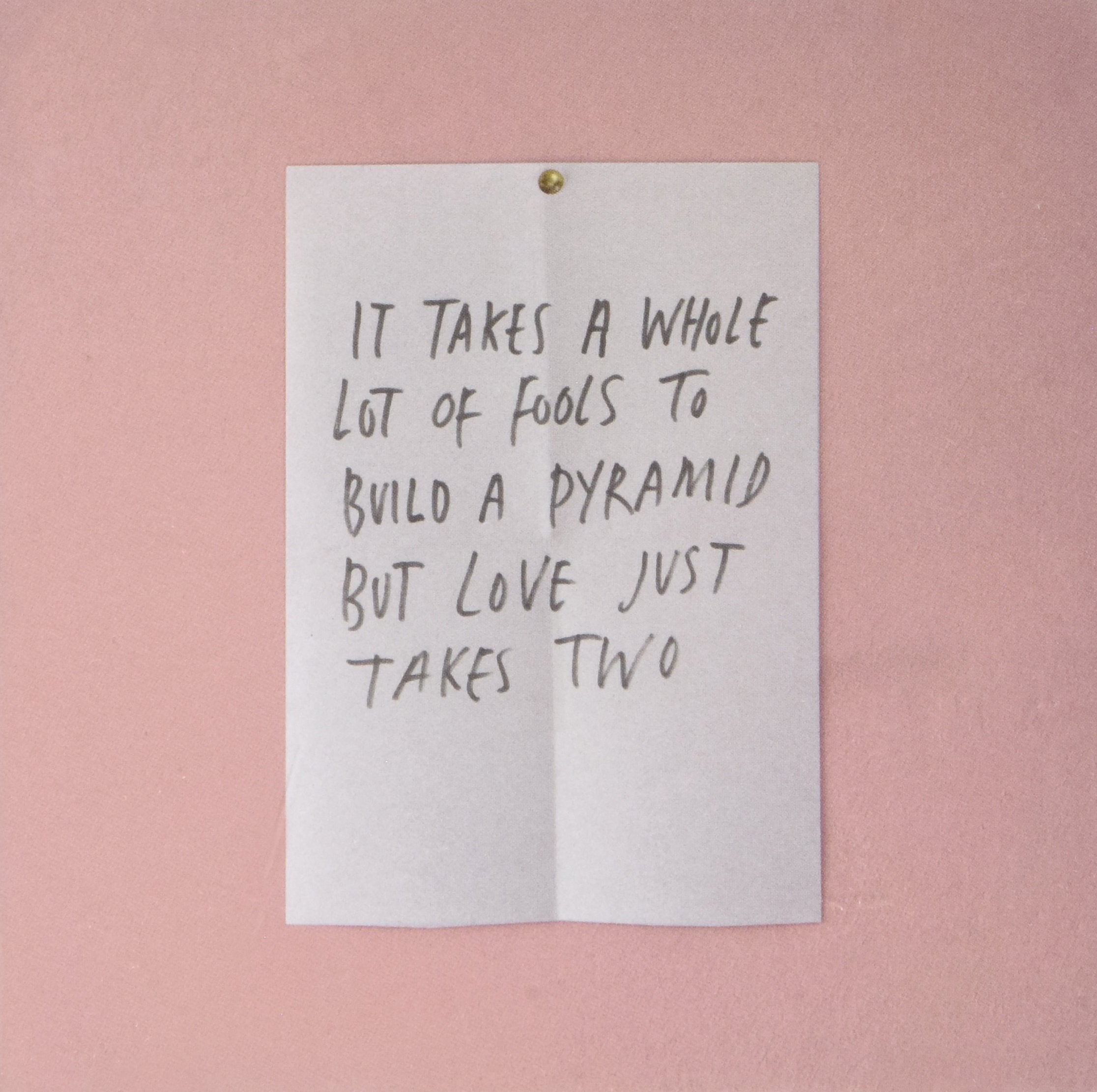 You Raskal You - It Takes A Whole Lot Of Fools To Build A Pyramid But Love Just