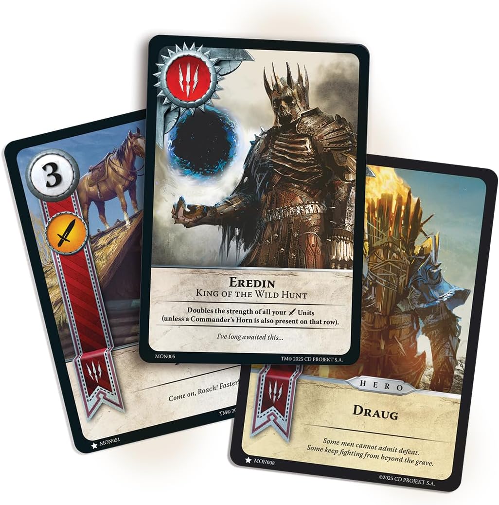 No Loading Games Gwent: The Legendary Card Game - Official Physical Edition Card Card From The Witcher: Wild Hunt