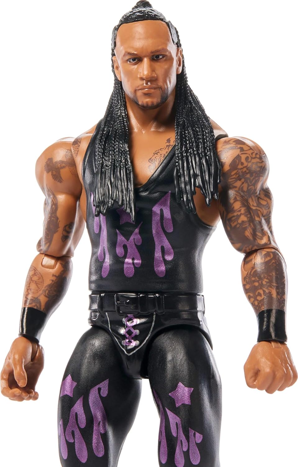 Mattel WWE Damian Priest Action Figure, Main Event Series #158, 6-inch Collectible Superstar with 14 Articulation Points & Life-Like Look