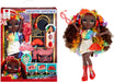 RAINBOW HIGH Creative Crystals Iris - Muñeca de Moda Arcoiris de 28 cm con Accesorio de Cristal Make It Kit, Anillo para Ti, DIY, Manualidades, Juego de Resina, para Niños de +8 Años, NO Comestible