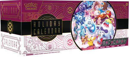 Pokémon TCG: Holiday Calendar (8 Foil Cards, 6 Booster Packs, 7 Fun Packs & More