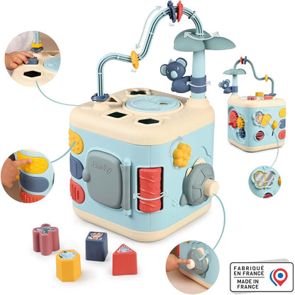 Smoby - Little Smoby Ontdek Activiteitenkubus en Motoriekspiraal 5dlg.