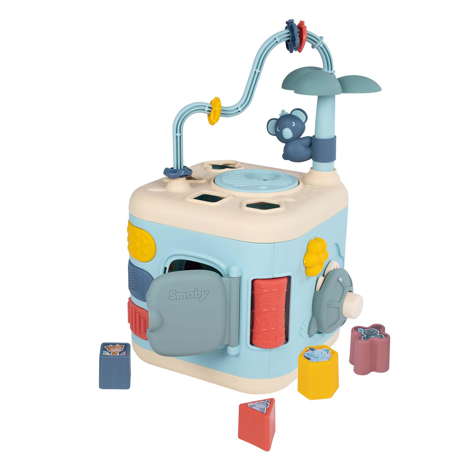 Smoby - Little Smoby Ontdek Activiteitenkubus en Motoriekspiraal 5dlg.