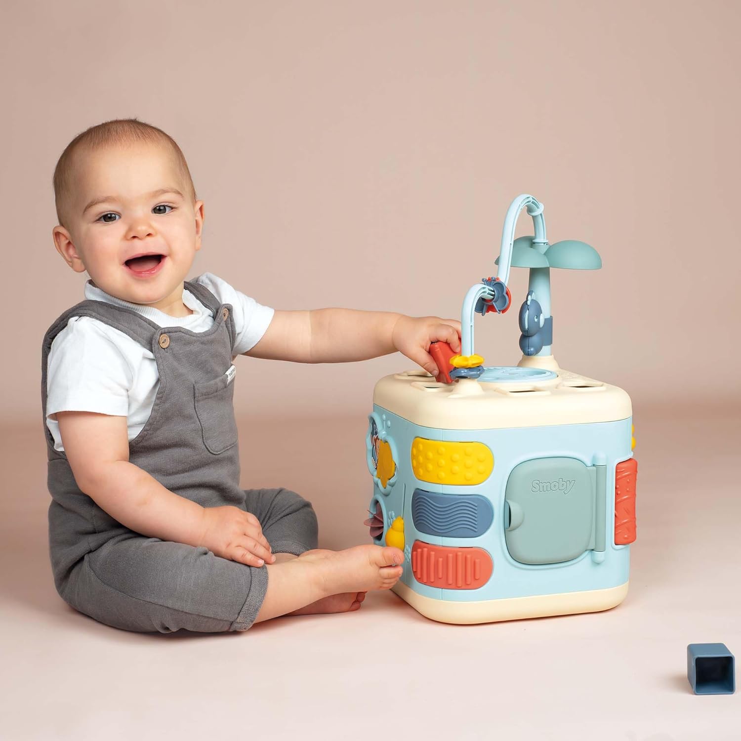 Smoby - Little Smoby Ontdek Activiteitenkubus en Motoriekspiraal 5dlg.