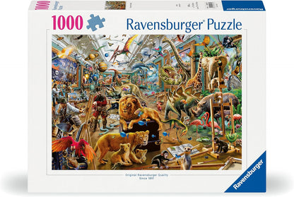 Erwachsenenpuzzle 1000 Teile - Chaos in der Galerie