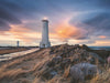 Ravensburger - Legpuzzel Prachtige Lucht Boven de Vuurtoren van Akranes Ijsland 1500st.