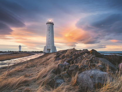 Ravensburger - Legpuzzel Prachtige Lucht Boven de Vuurtoren van Akranes Ijsland 1500st.