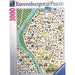 Ravensburger Puzzel: Sevilla-kaart, puzzel, 1000 stukjes, puzzels voor volwassenen, puzzel met 1000 stukjes, lijm voor het inlijsten van puzzels, puzzel voor volwassenen, wereldkaart puzzel, 70 x 50