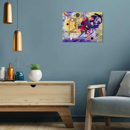 Ravensburger CreArt - Malen nach Zahlen 23650 - ART Collection: Yellow, Red, Blue (Wassily Kandinsky) - ab 14 Jahren