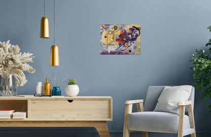 Ravensburger CreArt - Malen nach Zahlen 23650 - ART Collection: Yellow, Red, Blue (Wassily Kandinsky) - ab 14 Jahren