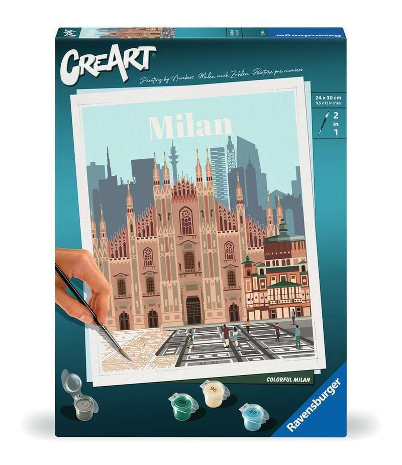 CreArt Citys - Farbenfrohes Mailand