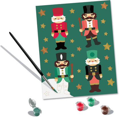 CreArt Adults Trend - Christmas Nutcracker Delight: Mit Gold- und Kupferfarbe!