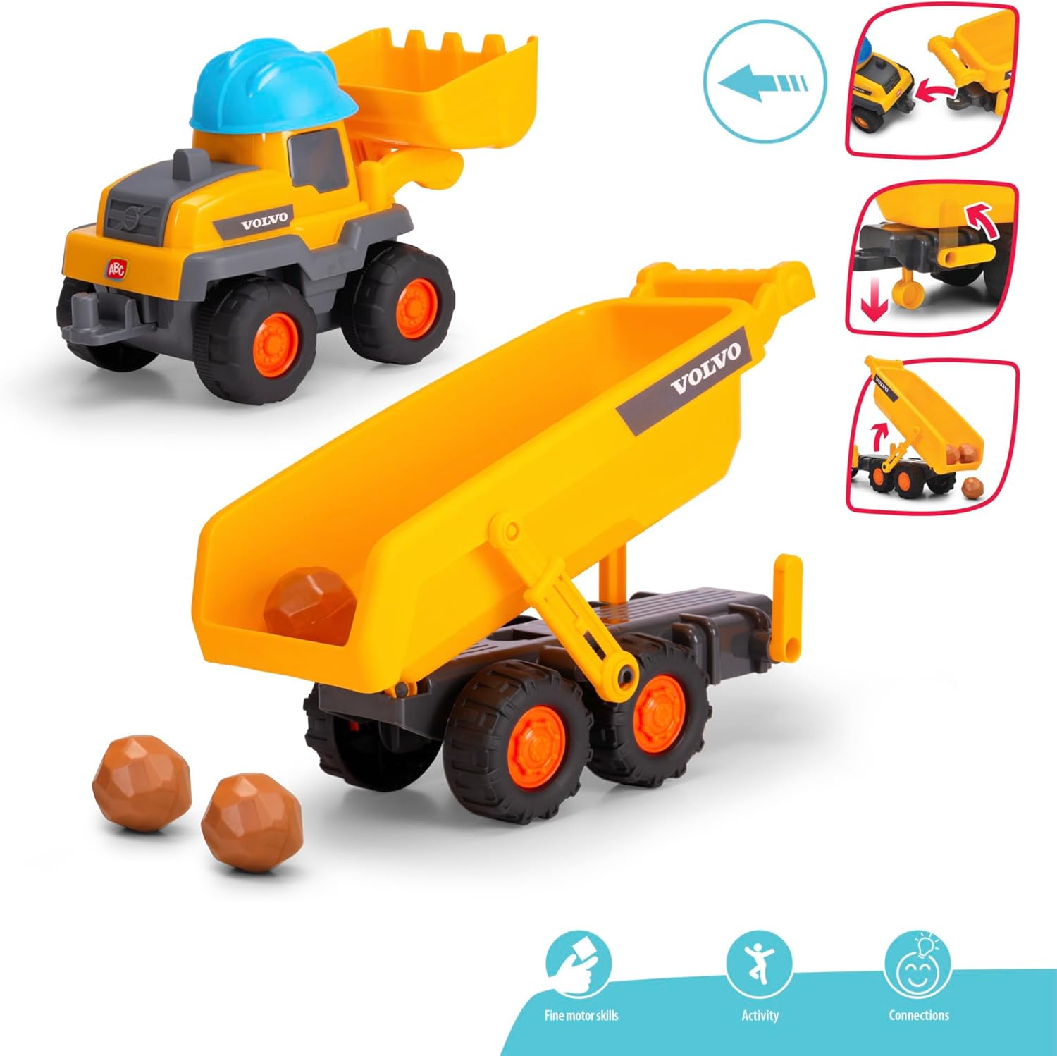 Dickie Toys - Speelgoed trailer Tracey, 65 cm