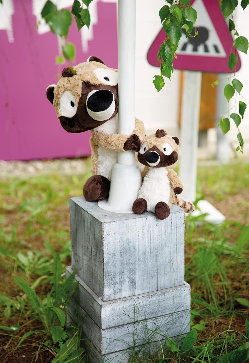 NICI Coaty de Neusbeer Knuffel 43 cm – Duurzame Neusberen Knuffel voor Meisjes, Jongens & Baby’s – Pluizig Knuffeldier Coaty om mee te Knuffelen en Spelen – Pluche Dieren van Wild Friends