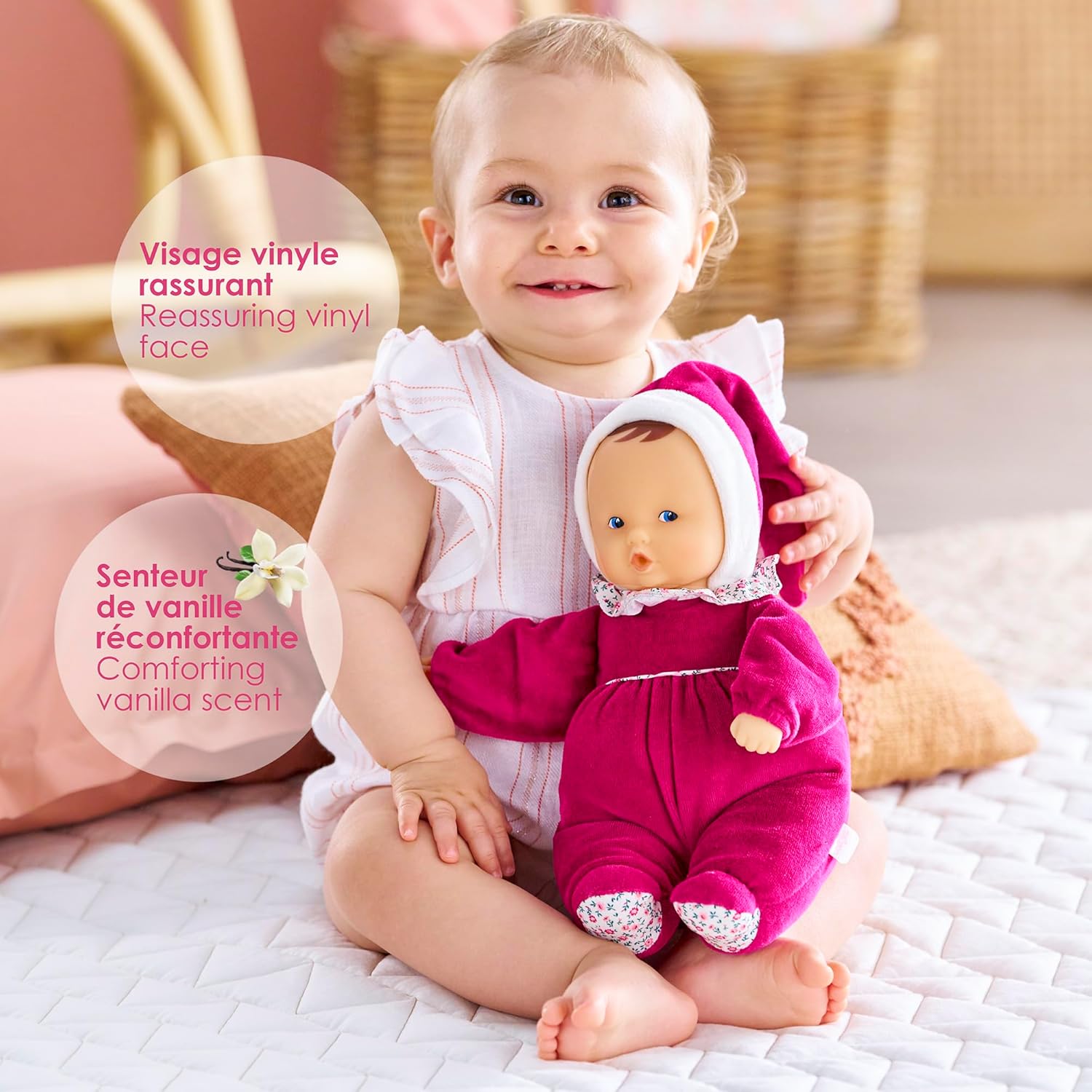 Corolle - Corolle Babipouce - Roze Grenadine Pop 28cm