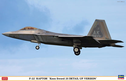Hasegawa - 1/48 F-22 Raptor - Plastic Modelbouw - Schaal: 1:48