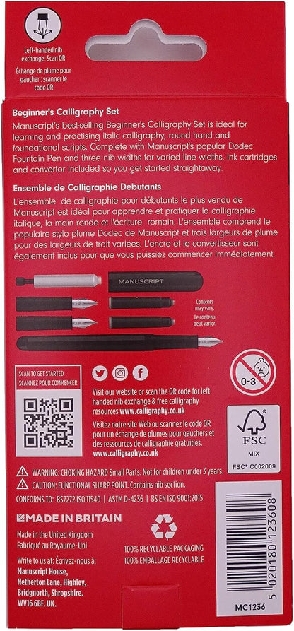 Quantore - Kalligrafiepennen Beginners 3dlg.