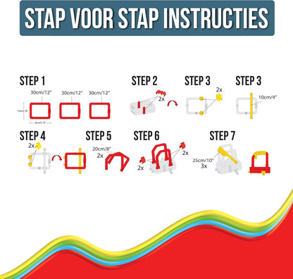 Spaghetteez antistress speelgoed voor kinderen vanaf 5 jaar, educatieve Montessori-knutselset voor jongens en meisjes, flexibele bouwstenen