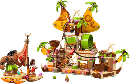 LEGO ǀ Disney Vaiana 2 Kakamora boot - Bouwbaar Speelgoed voor 7 Jaar en Ouder, Jongens en Meisjes, met Boot Model, Vaiana Poppetje en Maui Figuur, Verzamelbaar Verjaardagscadeau voor Fans 43258