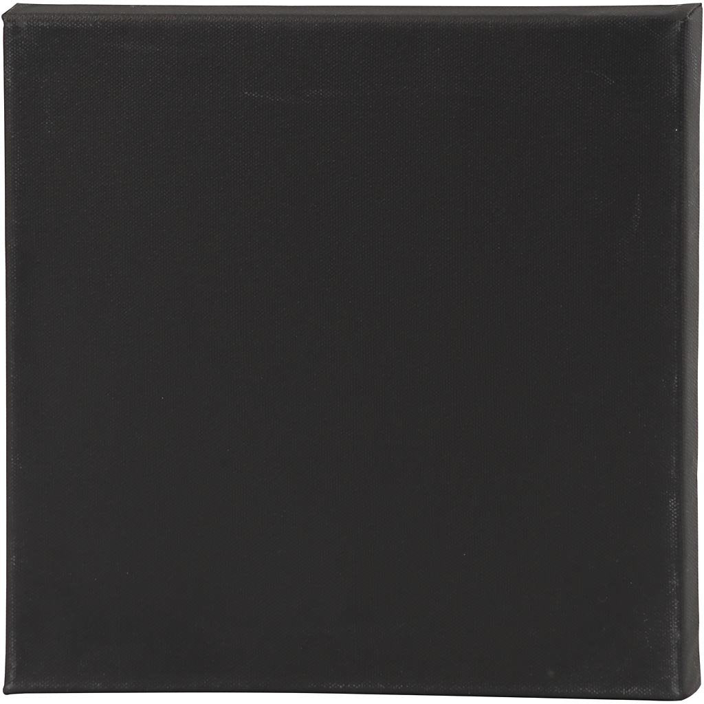Artistline Leinwand Gr??e 30x30 Cm Tiefe 16 Cm 10 Stck. Schwarz