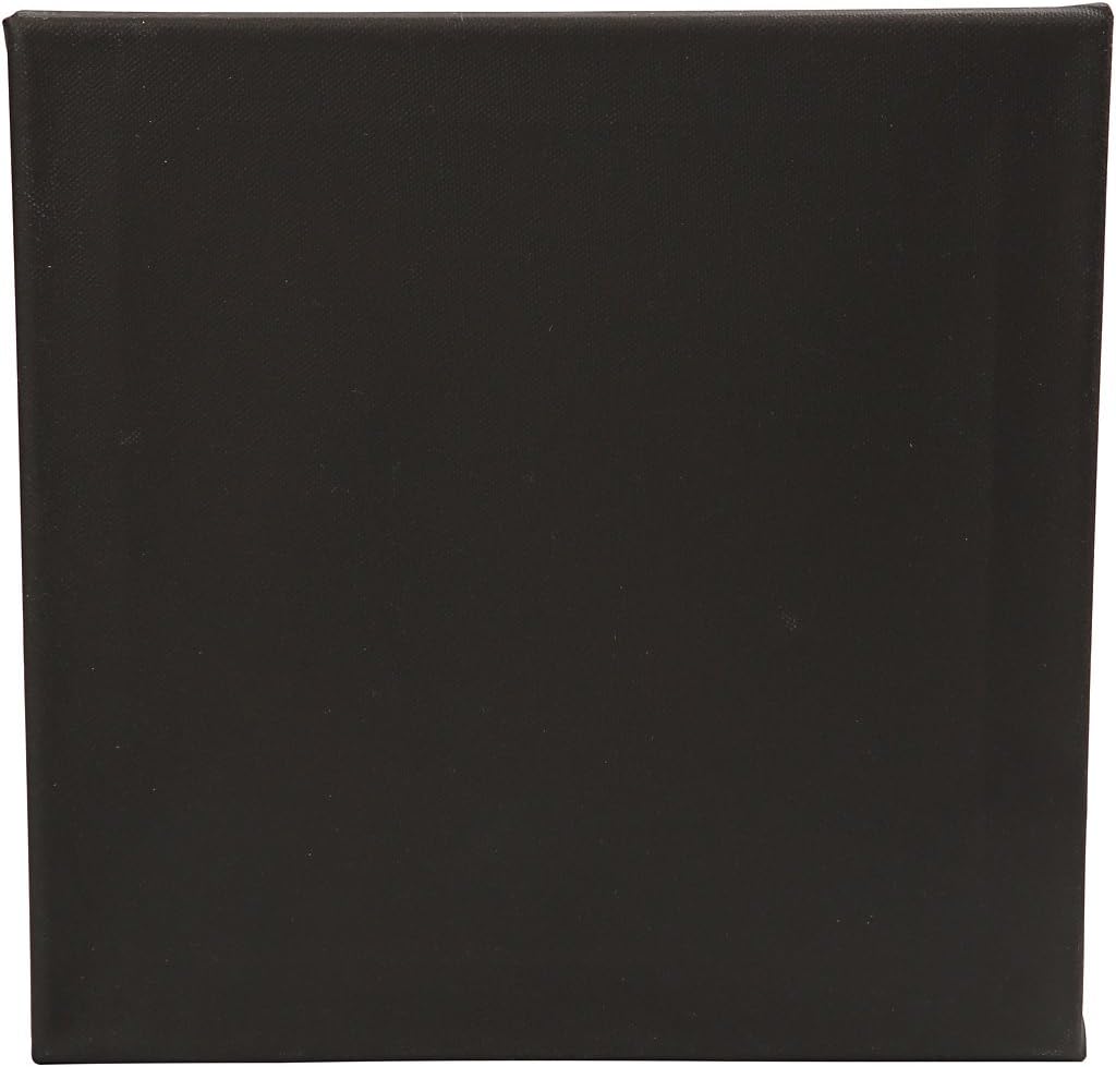 Artistline Leinwand Gr??e 30x30 Cm Tiefe 16 Cm 10 Stck. Schwarz