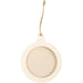 Creativ Company - Houten Ronde Lijst Hanger 8cm 24st.