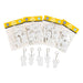 Creativ Company - Figuren van Textiel met Sleutelhanger 25st.
