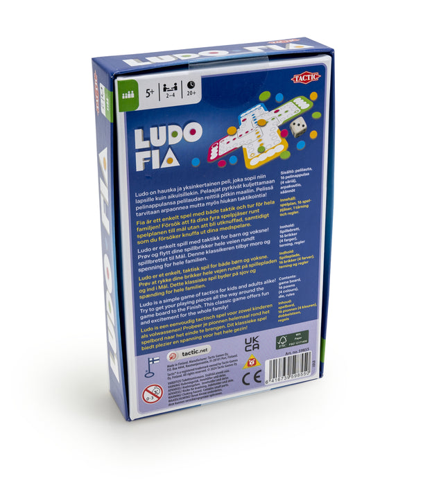 Tactic Ludo / Fia travel game