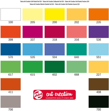 Talens Art Creation Softpastel Set 24