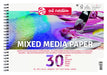 Talens Art Creation Paper - A4 Mixed Media Paper - 250gsm - 30 Vellen - Ringgebonden - Geperforeerd - Ideaal voor Acryl & Aquarelverf